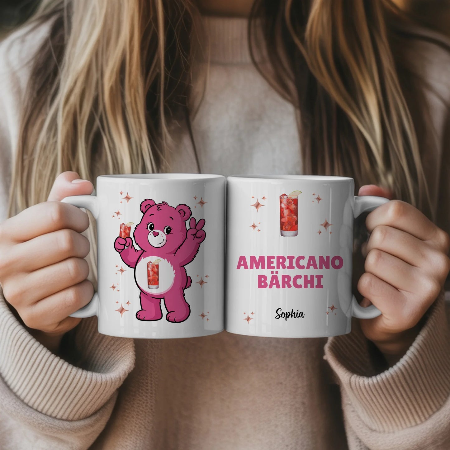 Lustige Saufbärchi Tasse Americano Bärchi Kaffeetasse 6