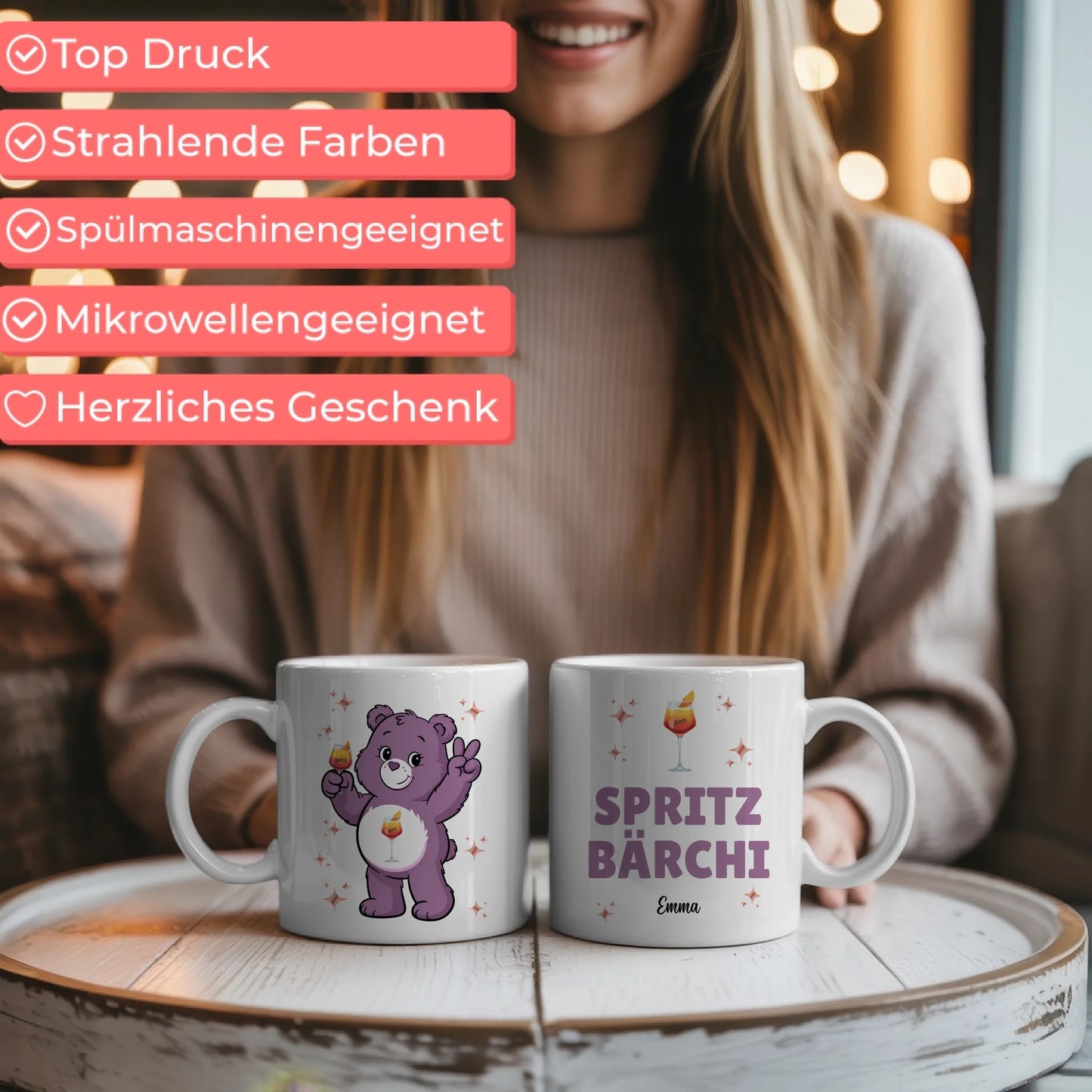 Lustige Tasse Sauf Bärchi Spritz Bärchi Kaffee Tasse 5