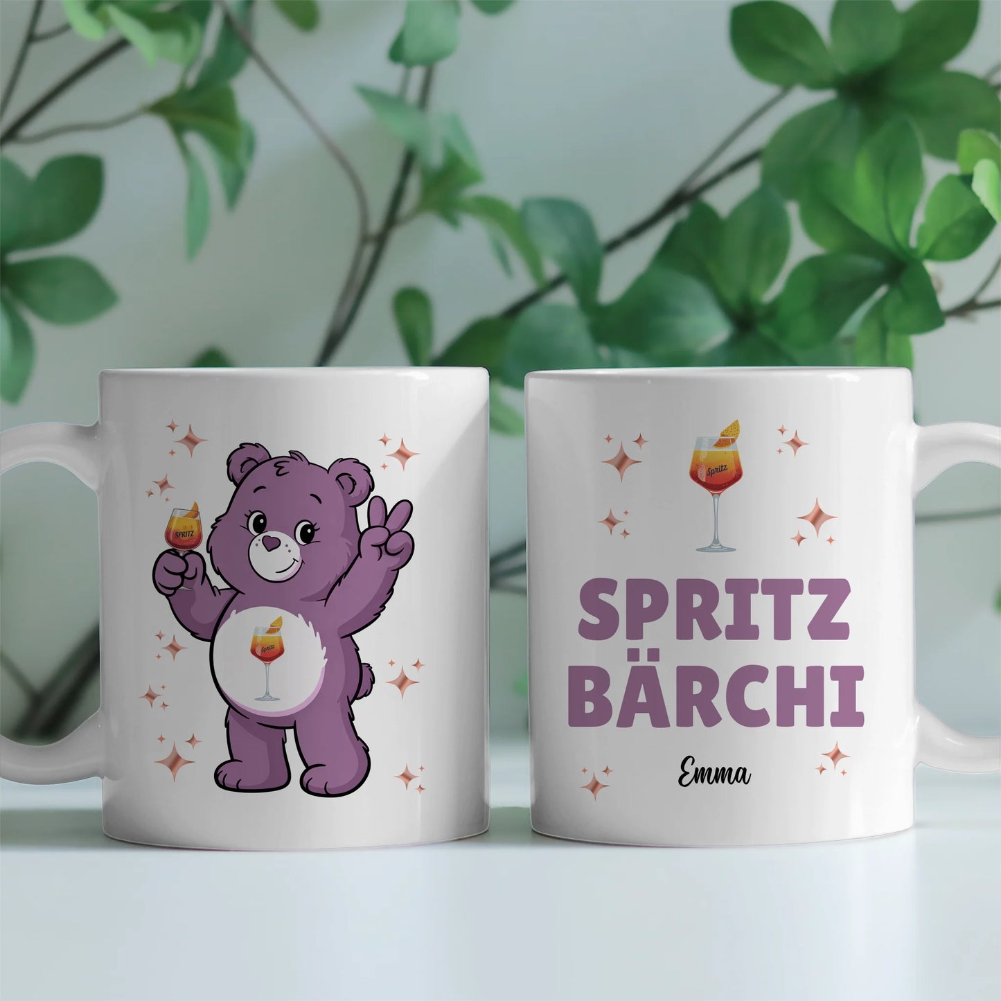 Lustige Tasse Sauf Bärchi Spritz Bärchi Kaffee Tasse 2