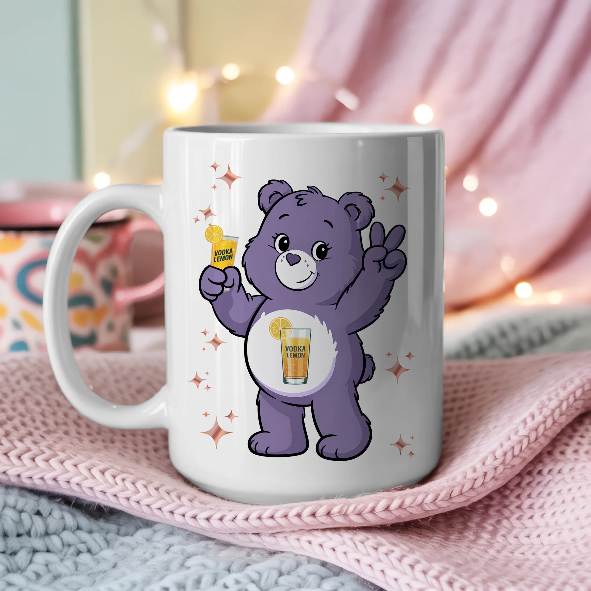 Saufbärchi Tasse Vodka Bärchi Lustige Kaffeetasse 3