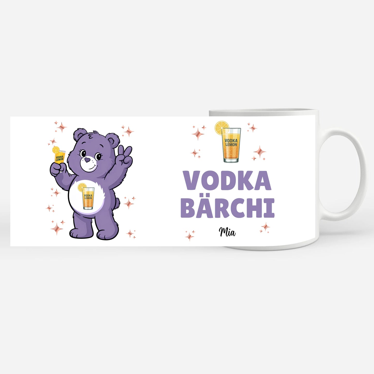 Saufbärchi Tasse Vodka Bärchi Lustige Kaffeetasse 7