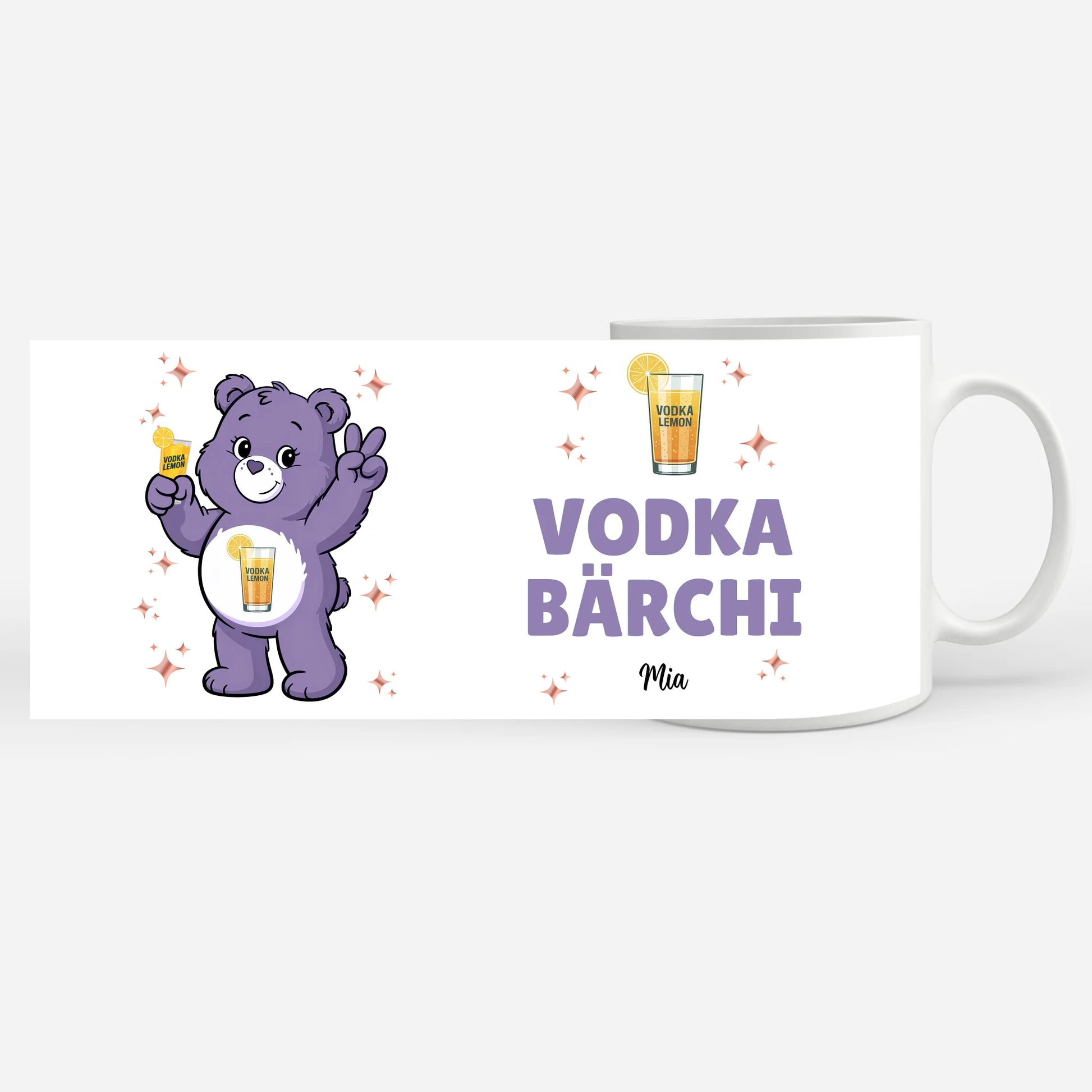 Saufbärchi Tasse Vodka Bärchi Lustige Kaffeetasse 7