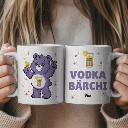 Saufbärchi Tasse Vodka Bärchi Lustige Kaffeetasse 1