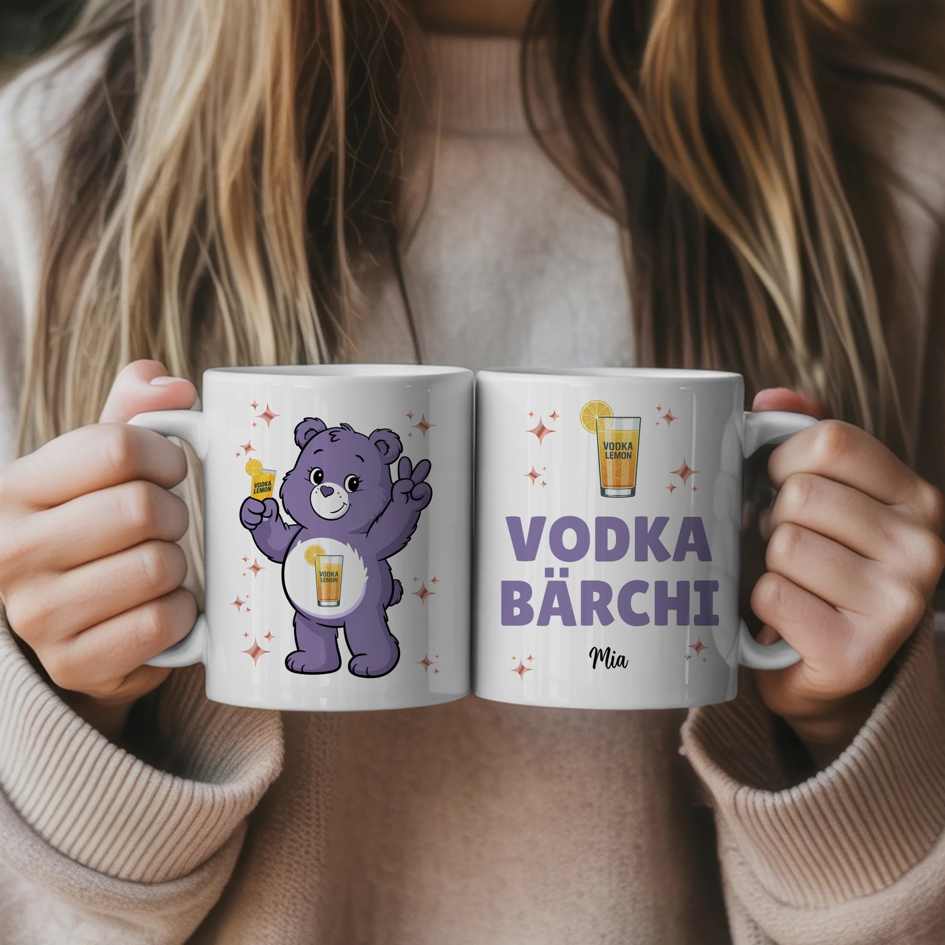 Saufbärchi Tasse Vodka Bärchi Lustige Kaffeetasse 6