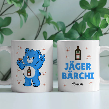 Lustige Sauf Bärchi Tasse Jäger Bärchi Kaffeetasse 2