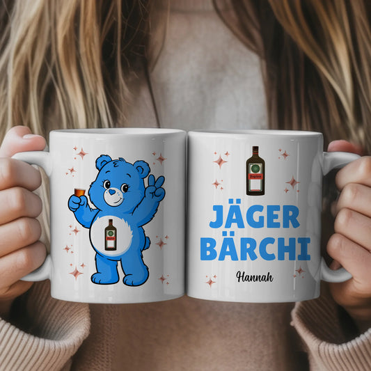 Lustige Sauf Bärchi Tasse Jäger Bärchi Kaffeetasse 1