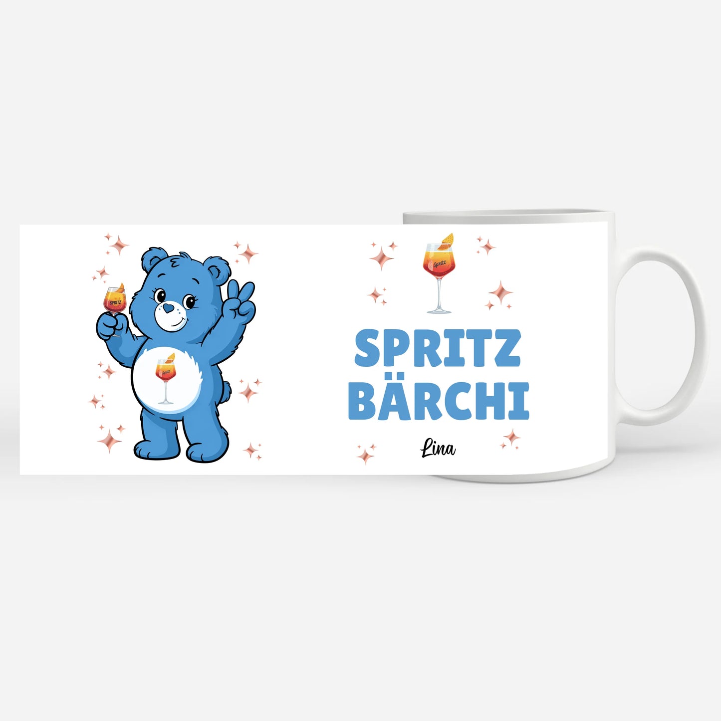 Saufbärchi Tasse Spritz Bärchi Lustige Kaffeetasse 7