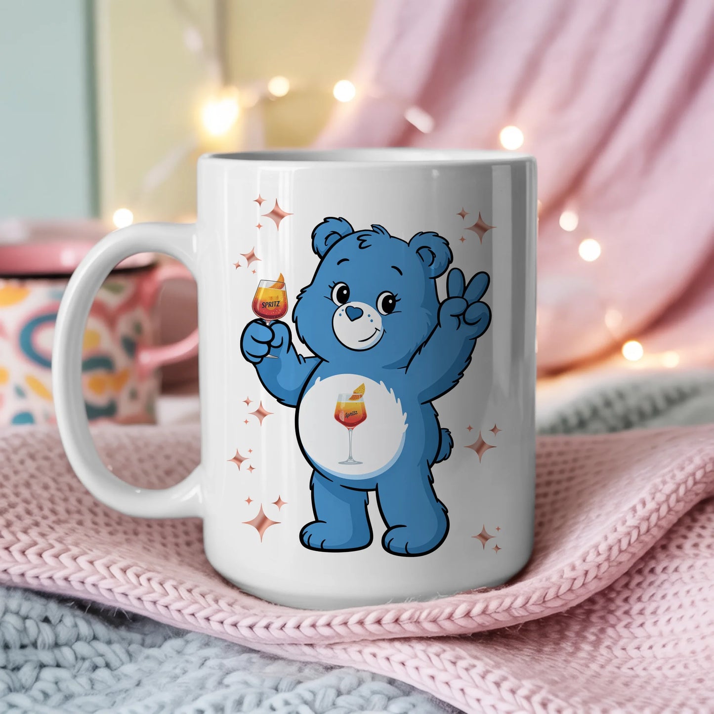 Saufbärchi Tasse Spritz Bärchi Lustige Kaffeetasse 3