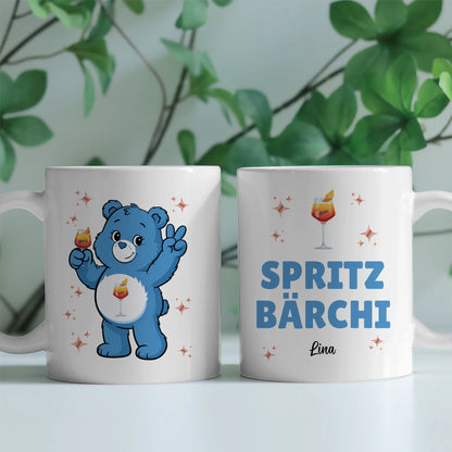 Saufbärchi Tasse Spritz Bärchi Lustige Kaffeetasse 2