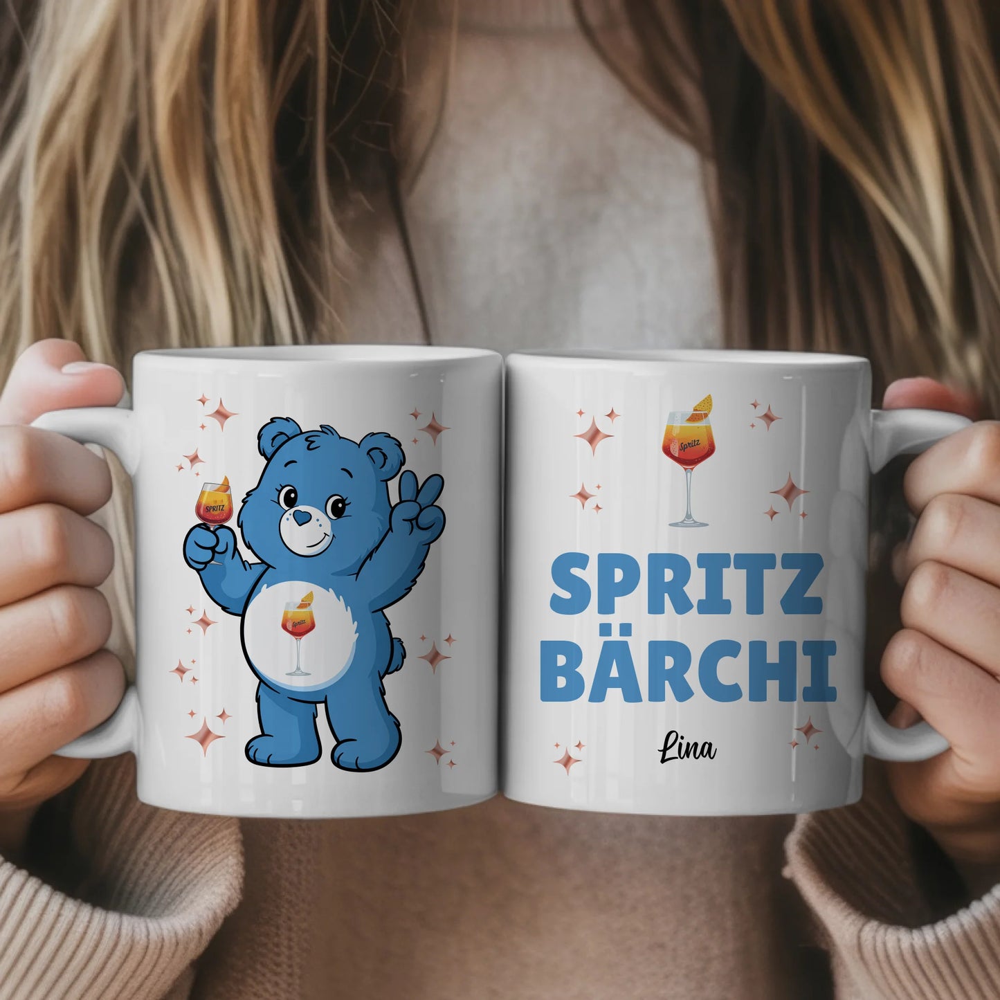Saufbärchi Tasse Spritz Bärchi Lustige Kaffeetasse 1