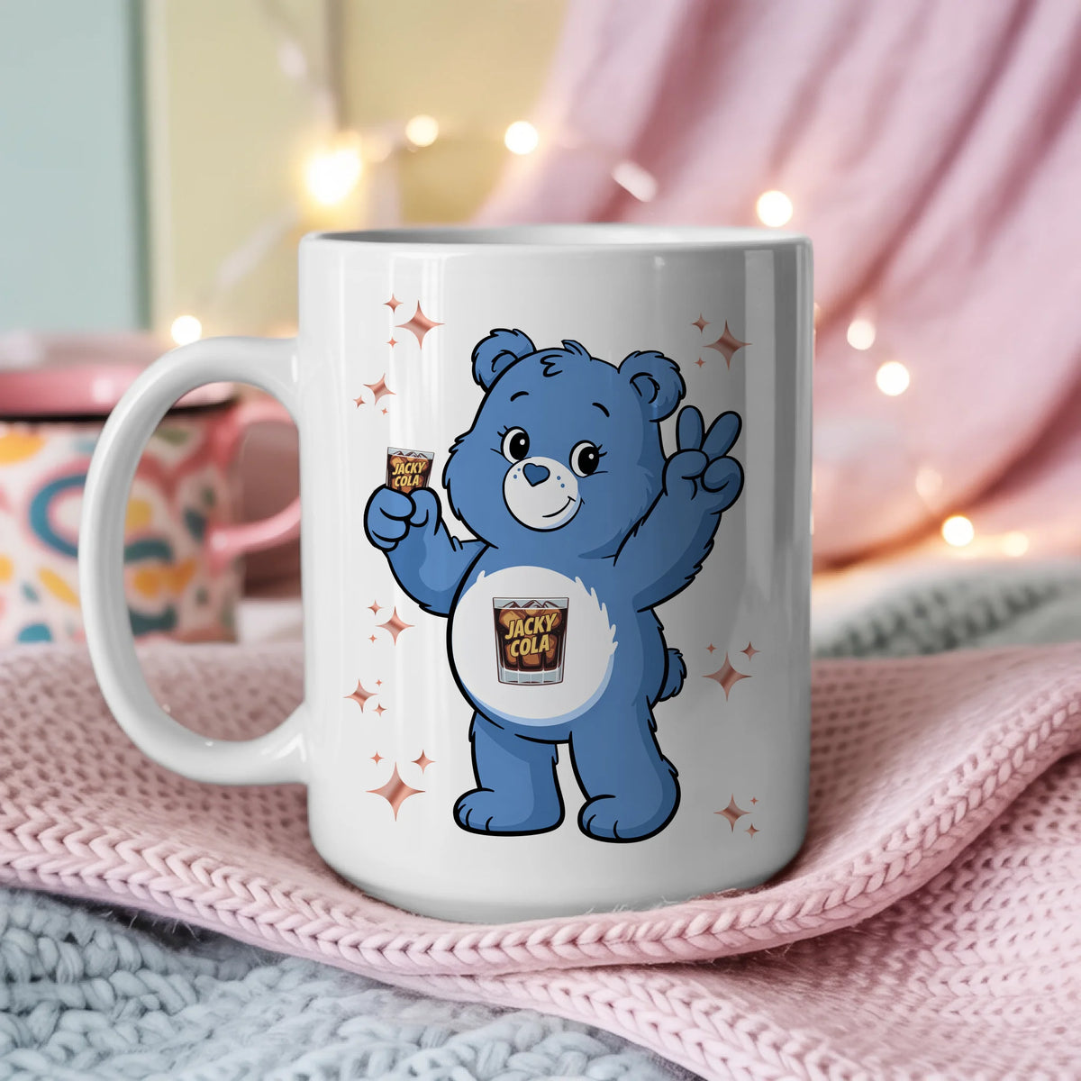Sauf Bärchi Tasse Jacky Cola Bärchi Lustige Kaffee Tasse 3