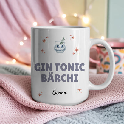 Lustige Saufbärchi Tasse Gin Tonic Bärchi Kaffeetasse 4