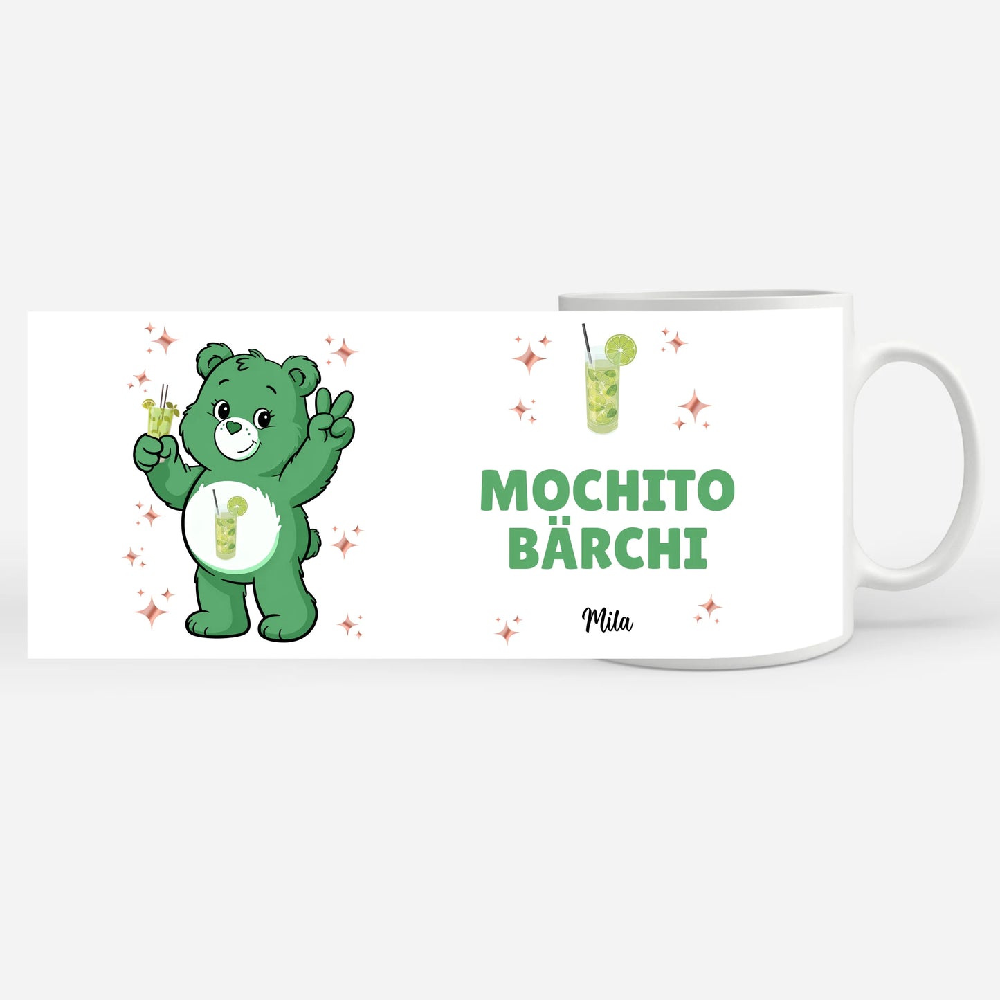 Saufbärchi Tasse Mochito Bärchi Kaffee Tasse 7