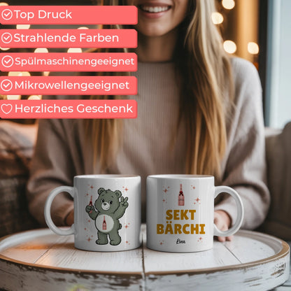 Lustige Sauf Bärchi Tasse Sekt Bärchi Lustige Kaffeetasse 5