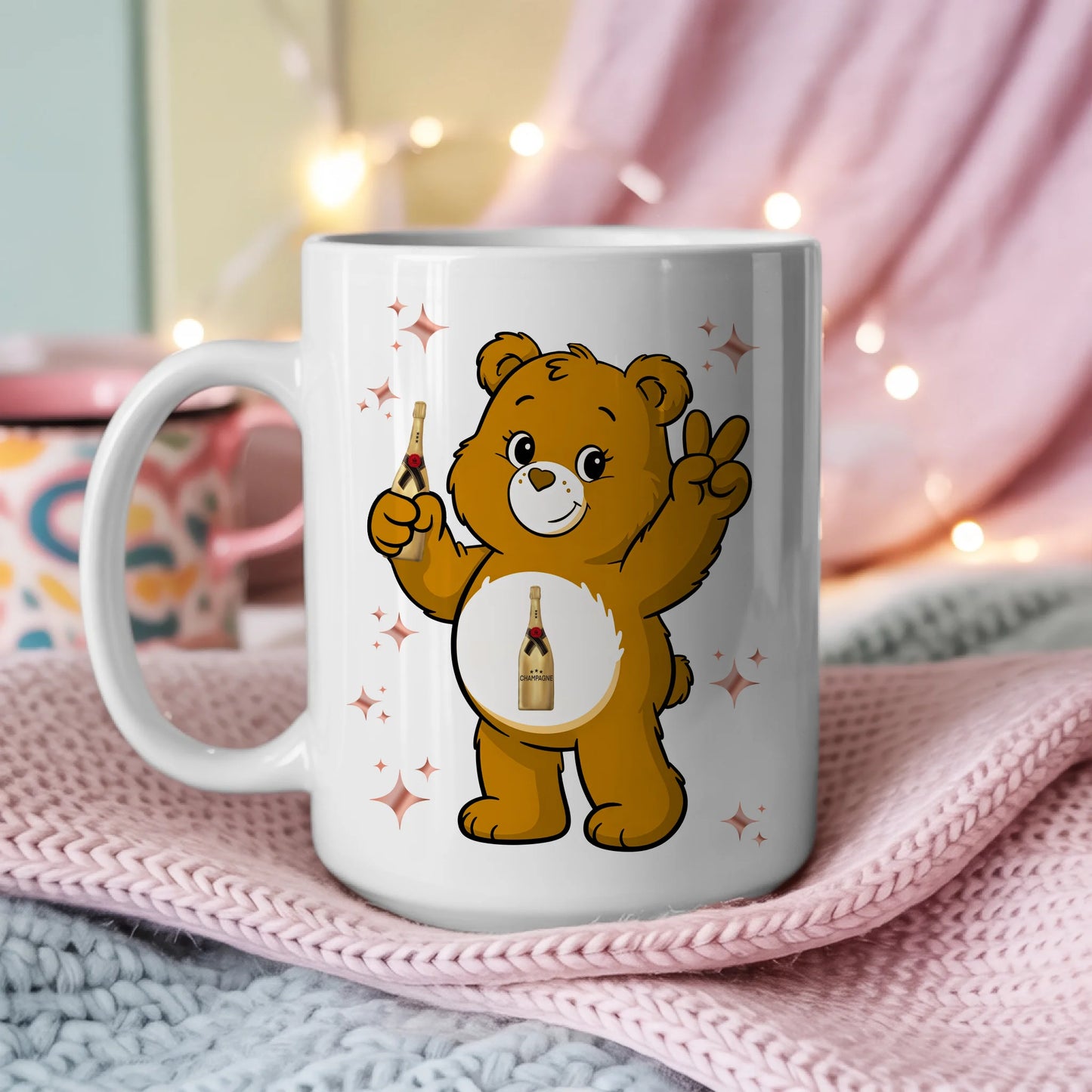 Saufbärchi Tasse Secco Bärchi Kaffeetasse 3