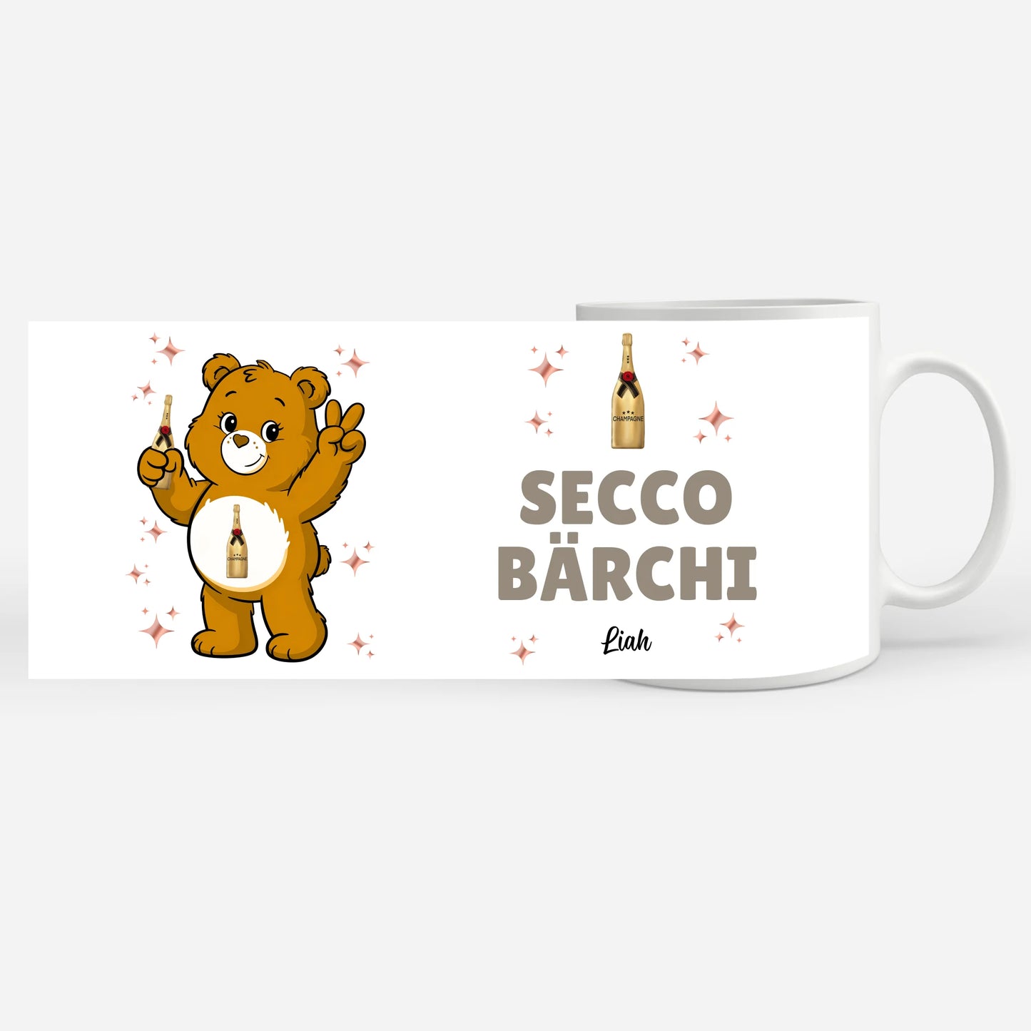 Saufbärchi Tasse Secco Bärchi Kaffeetasse 7