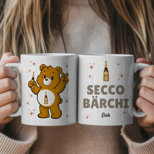 Saufbärchi Tasse Secco Bärchi Kaffeetasse 1