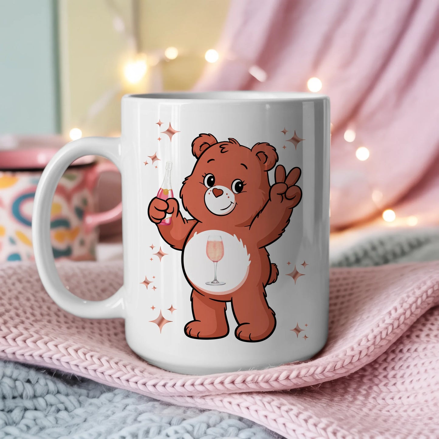 Lustige Tasse Sauf Bärchi Secco Bärchi Kaffeetasse 3