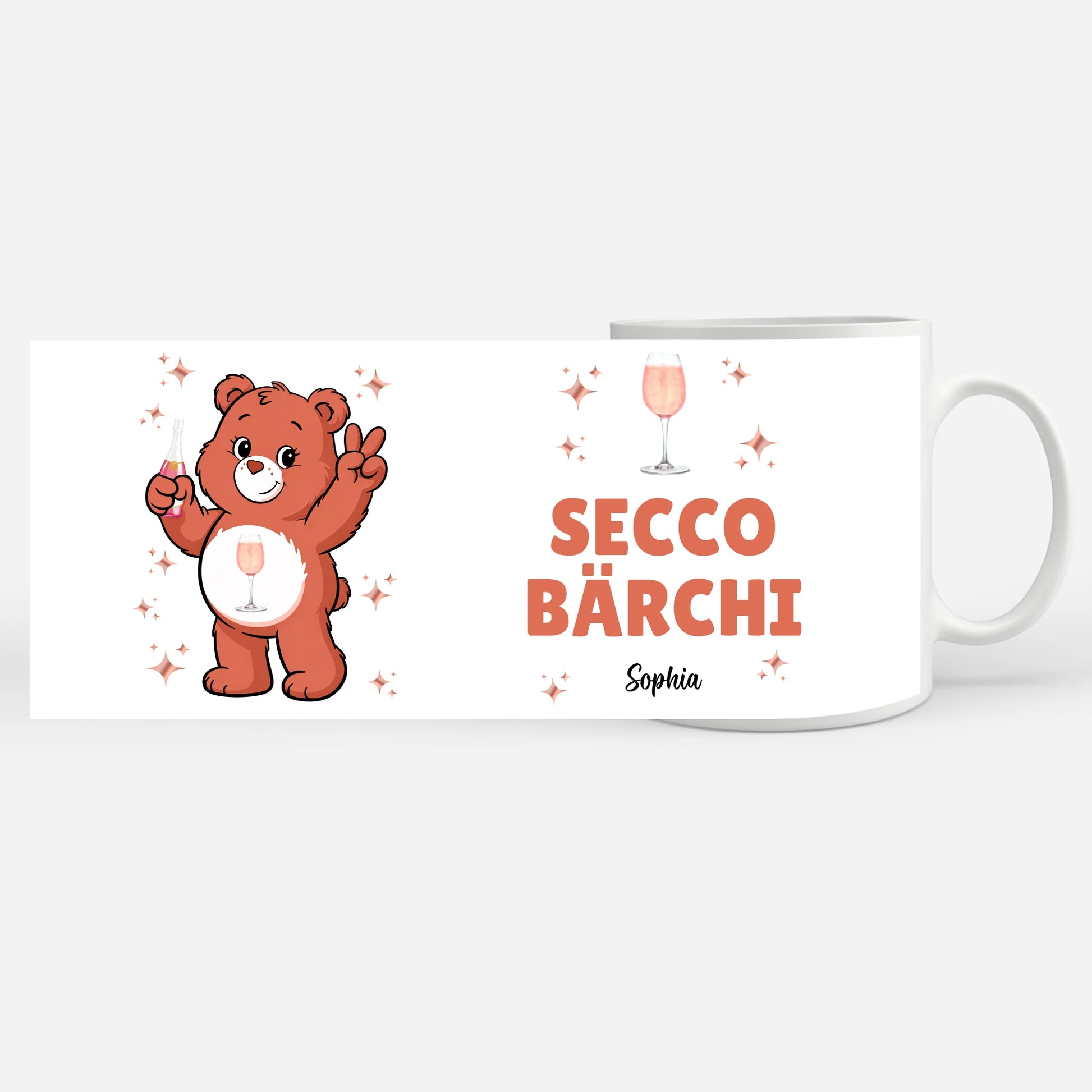 Lustige Tasse Sauf Bärchi Secco Bärchi Kaffeetasse 7