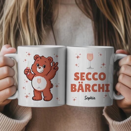 Lustige Tasse Sauf Bärchi Secco Bärchi Kaffeetasse 1