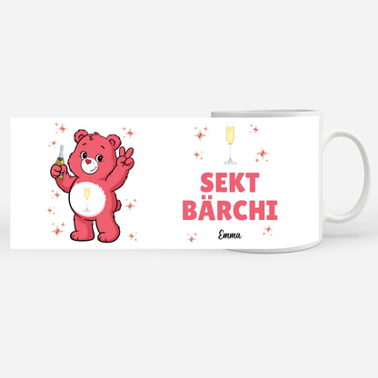 Saufbärchi Tasse Sekt Bärchi Kaffee tasse 7