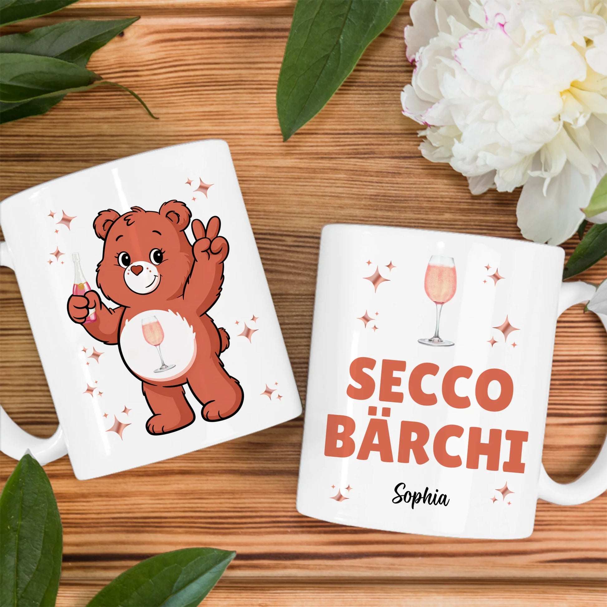 Lustige Tasse Sauf Bärchi Secco Bärchi Kaffeetasse 8