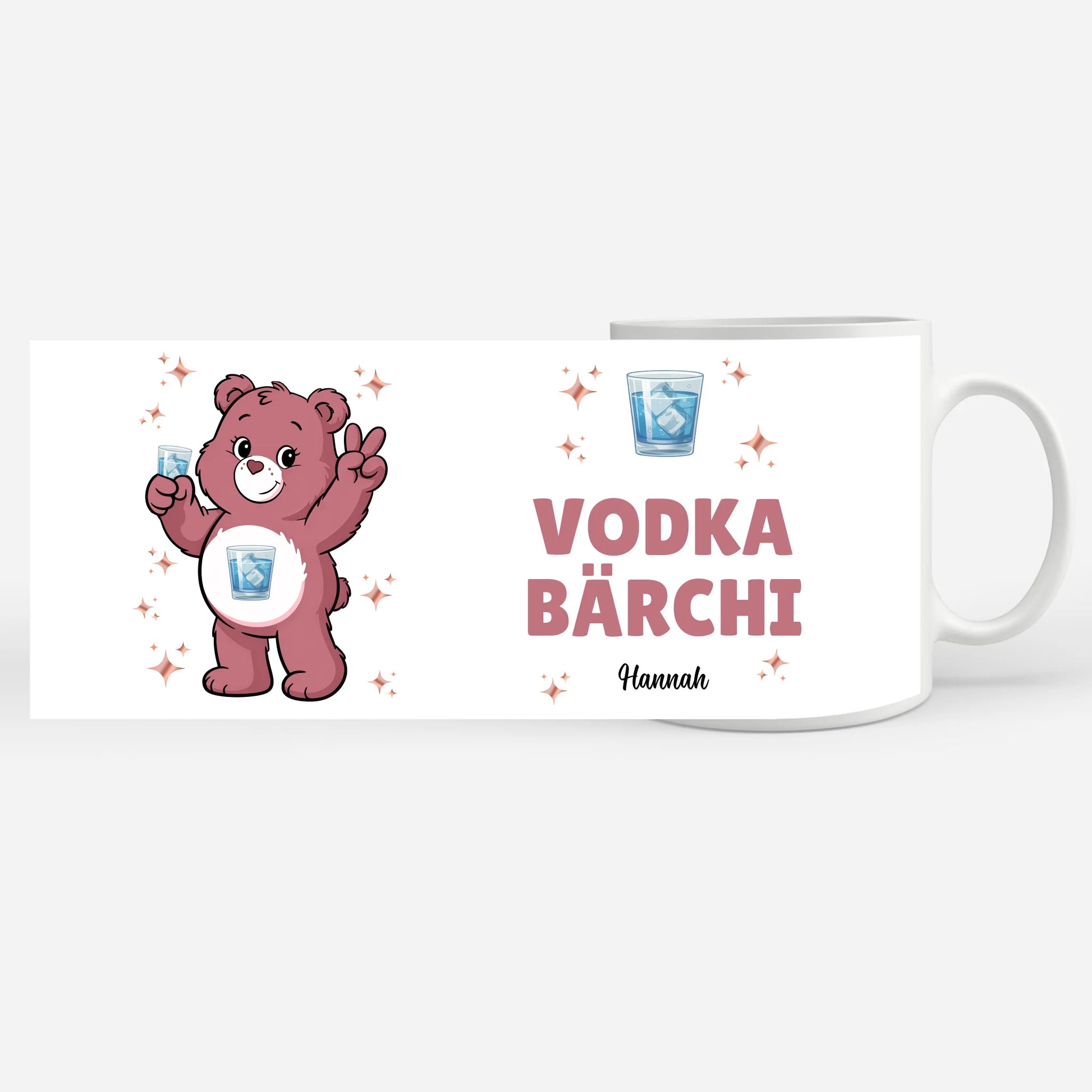 Saufbärchi Tasse Vodka Bärchi Lustiger Kaffebecher 7