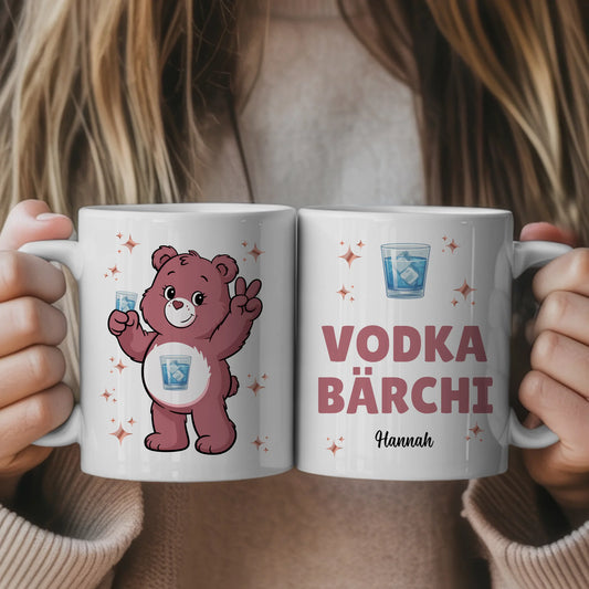 Saufbärchi Tasse Vodka Bärchi Lustiger Kaffebecher 1