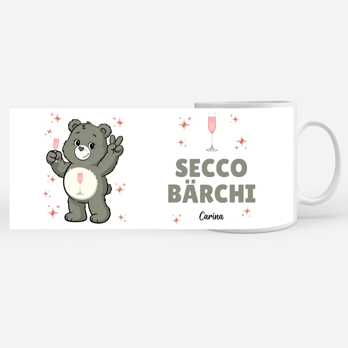 Lustige Tasse Sauf Bärchi Secco Bärchi Lustige Kaffee Tasse 7