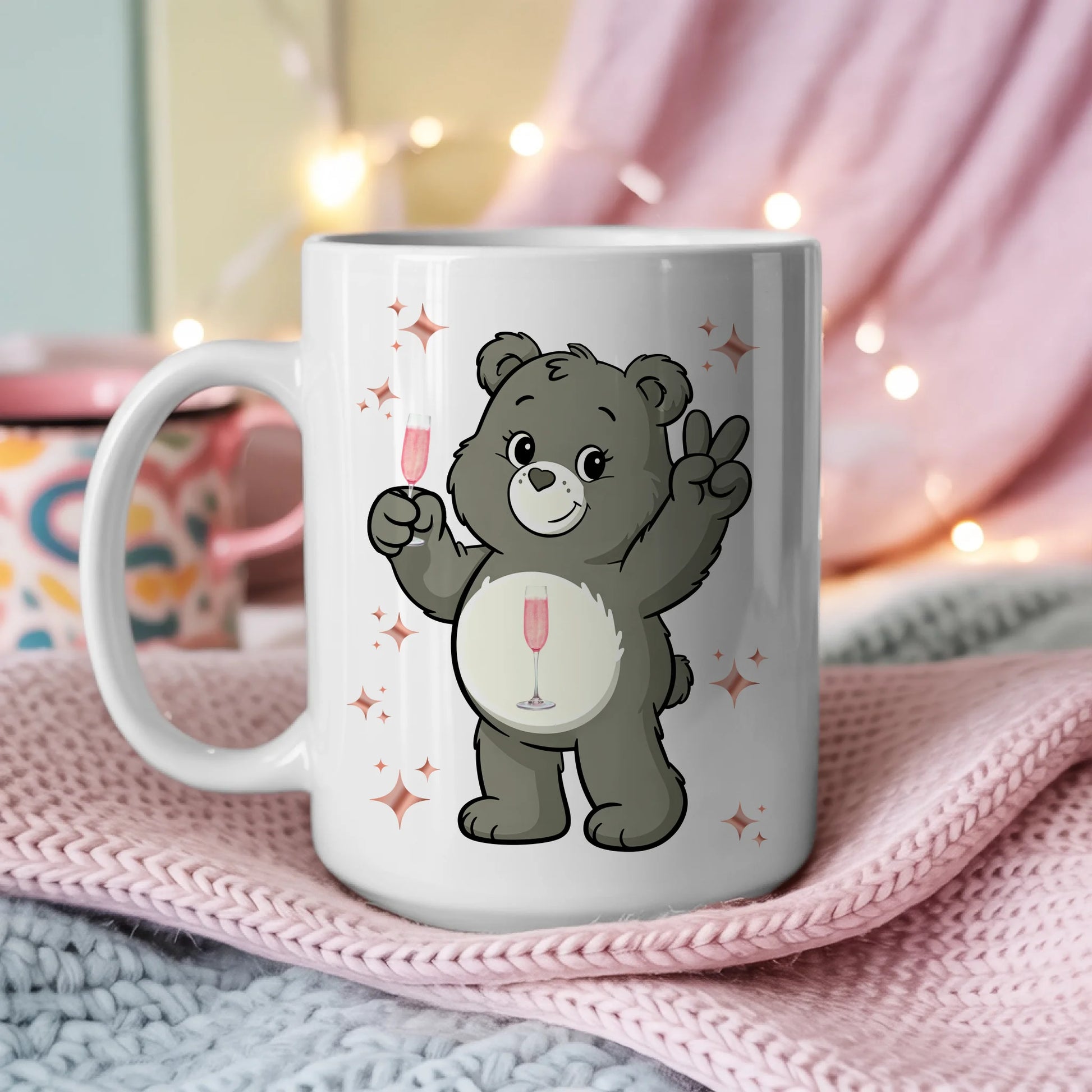 Lustige Tasse Sauf Bärchi Secco Bärchi Lustige Kaffee Tasse 3