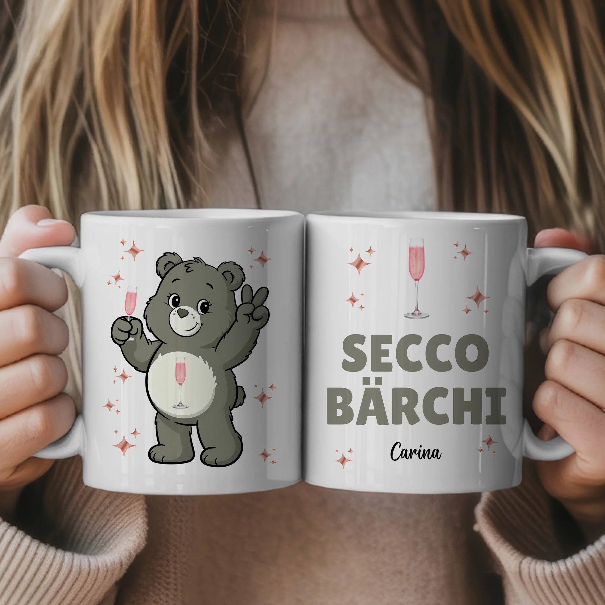 Lustige Tasse Sauf Bärchi Secco Bärchi Lustige Kaffee Tasse 1