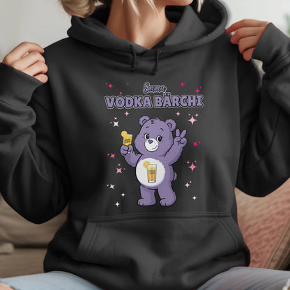 Saufbärchi Hoodie Vodka Bärchi Sauf Bärchi Hoodie für Party und JGA 1