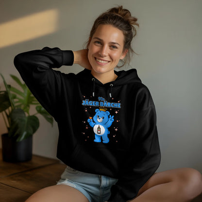 Sauf Bärchi Hoodie Jäger Bärchi Saufbärchi Hoodie für JGA und Party 3