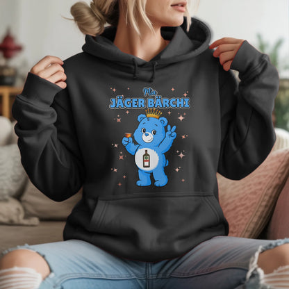 Sauf Bärchi Hoodie Jäger Bärchi Saufbärchi Hoodie für JGA und Party 2