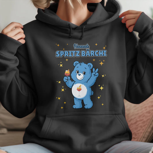 Sauf Bärchi Hoodie Spritz Bärchi Saufbärchi Lustiger Hoodie 1