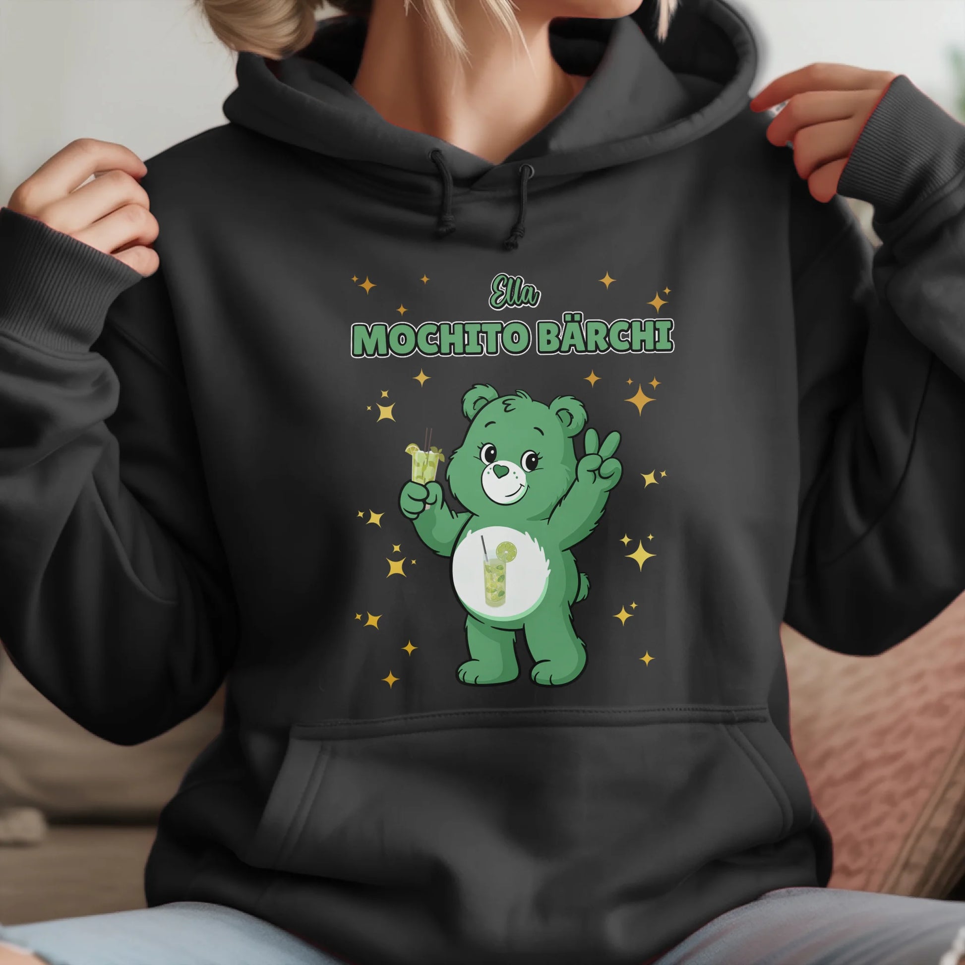 Lustiger Hoodie Sauf Bärchi Mochito Bärchi Sauf Bärchi JGA Hoodie 1