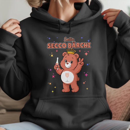 Sauf Bärchi Hoodie Secco Bärchi Saufbärchi Lustiger Hoodie für JGA 1