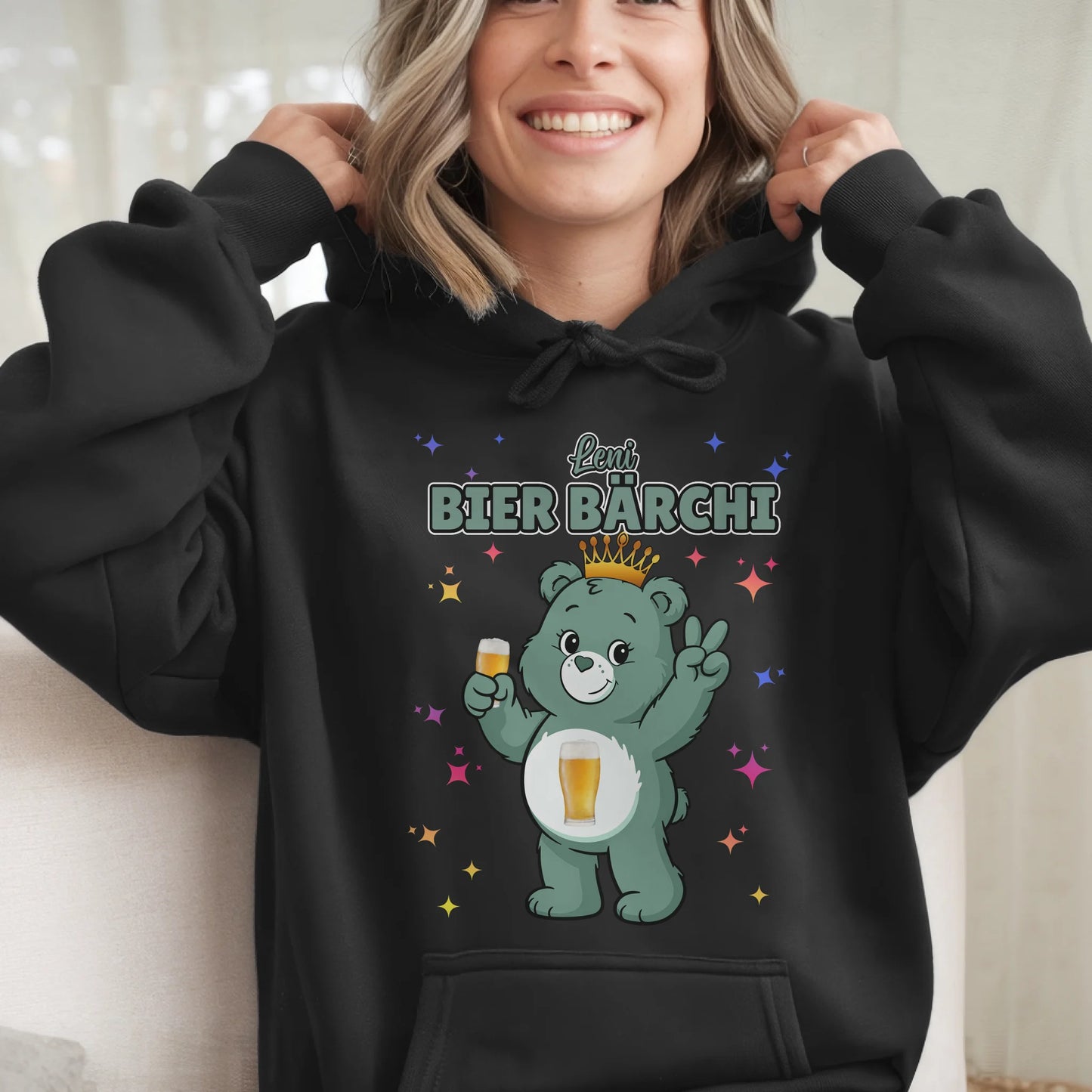 Lustiger Hoodie Sauf Bärchi Bier Bärchi Sauf Bärchi JGA Hoodie 6