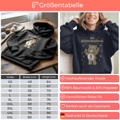 Lustiger Hoodie Saufbärchi Jägerlein Bärchi Sauf Bärchi Hoodie für JGA 4