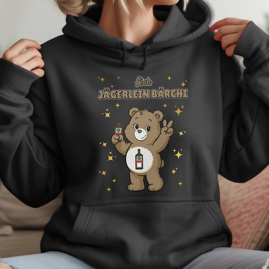 Lustiger Hoodie Saufbärchi Jägerlein Bärchi Sauf Bärchi Hoodie für JGA 1