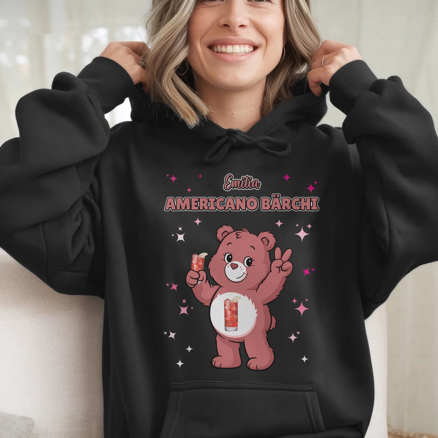 Lustiger Hoodie Sauf Bärchi Americano Bärchi Sauf Bärchi JGA Hoodie 6
