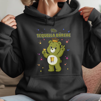 Saufbärchi Hoodie Tequilla Bärchi Sauf Bärchi Hoodie für Party JGA 1