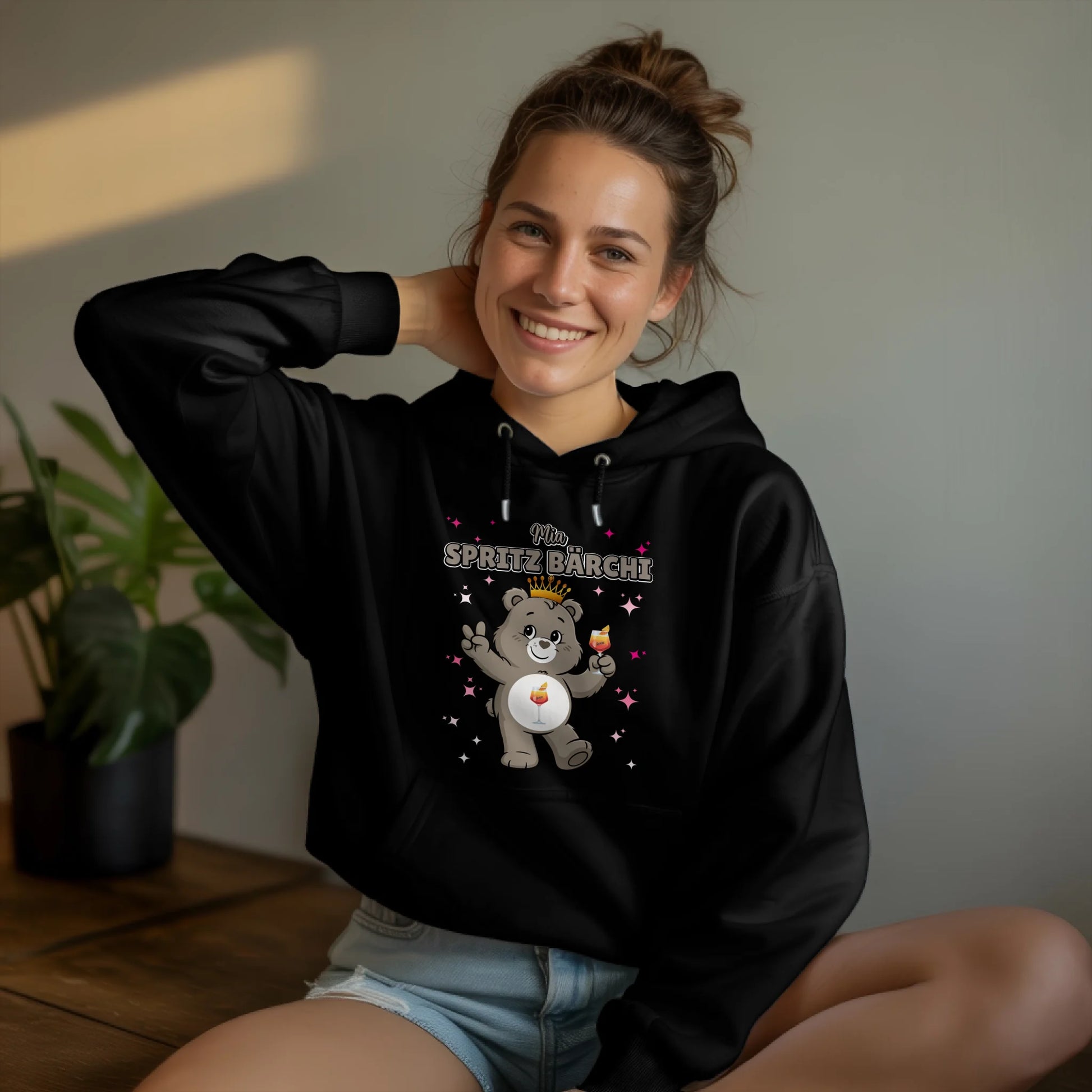 Lustiger Hoodie Saufbärchi Spritz Bärchi Sauf Bärchi Hoodie für JGA 3