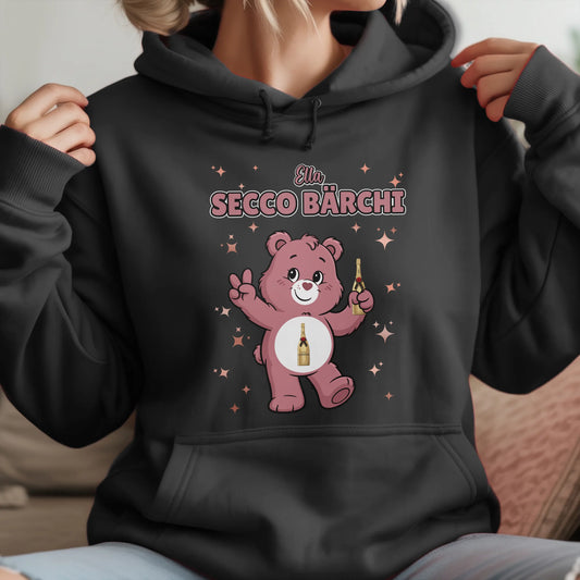 Saufbärchi Hoodie Secco Bärchi Sauf Bärchi Hoodie für Party und JGA 1