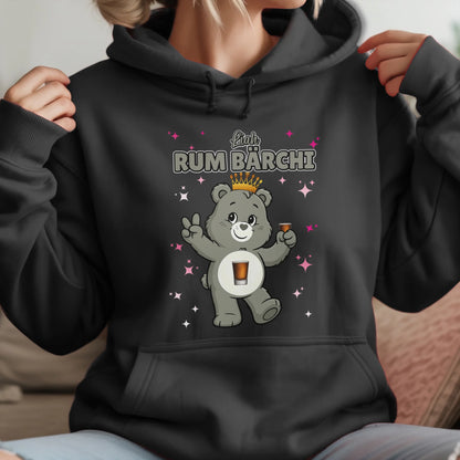 Sauf Bärchi Hoodie Rum Bärchi Saufbärchi Hoodie für Party und JGA 1