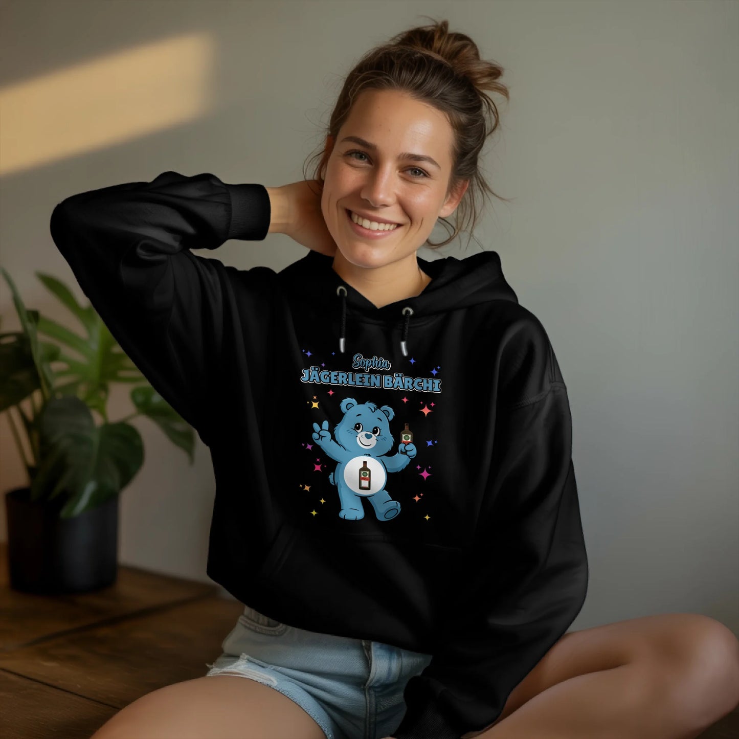 Lustiger Hoodie Sauf Bärchi Jägerlein Bärchi Sauf Bärchi JGA Hoodie 3