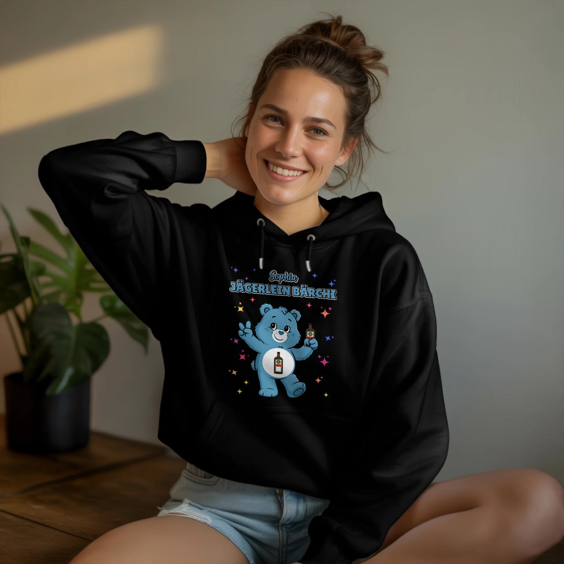 Lustiger Hoodie Sauf Bärchi Jägerlein Bärchi Sauf Bärchi JGA Hoodie 3