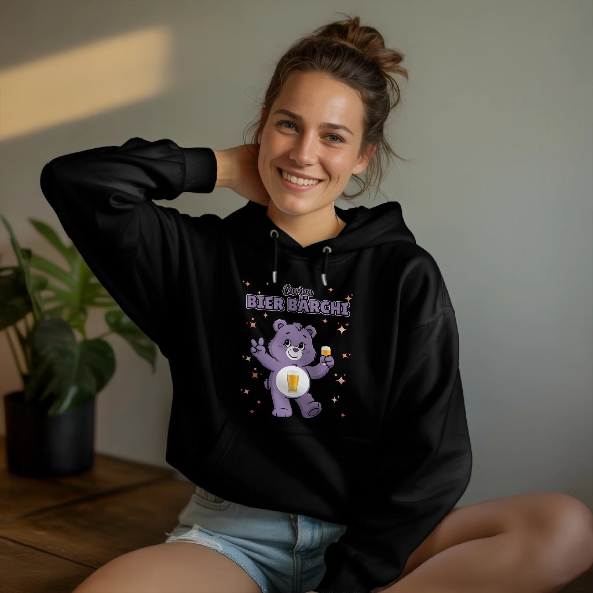 Sauf Bärchi Hoodie Bier Bärchi Saufbärchi Hoodie für Party und JGA 3