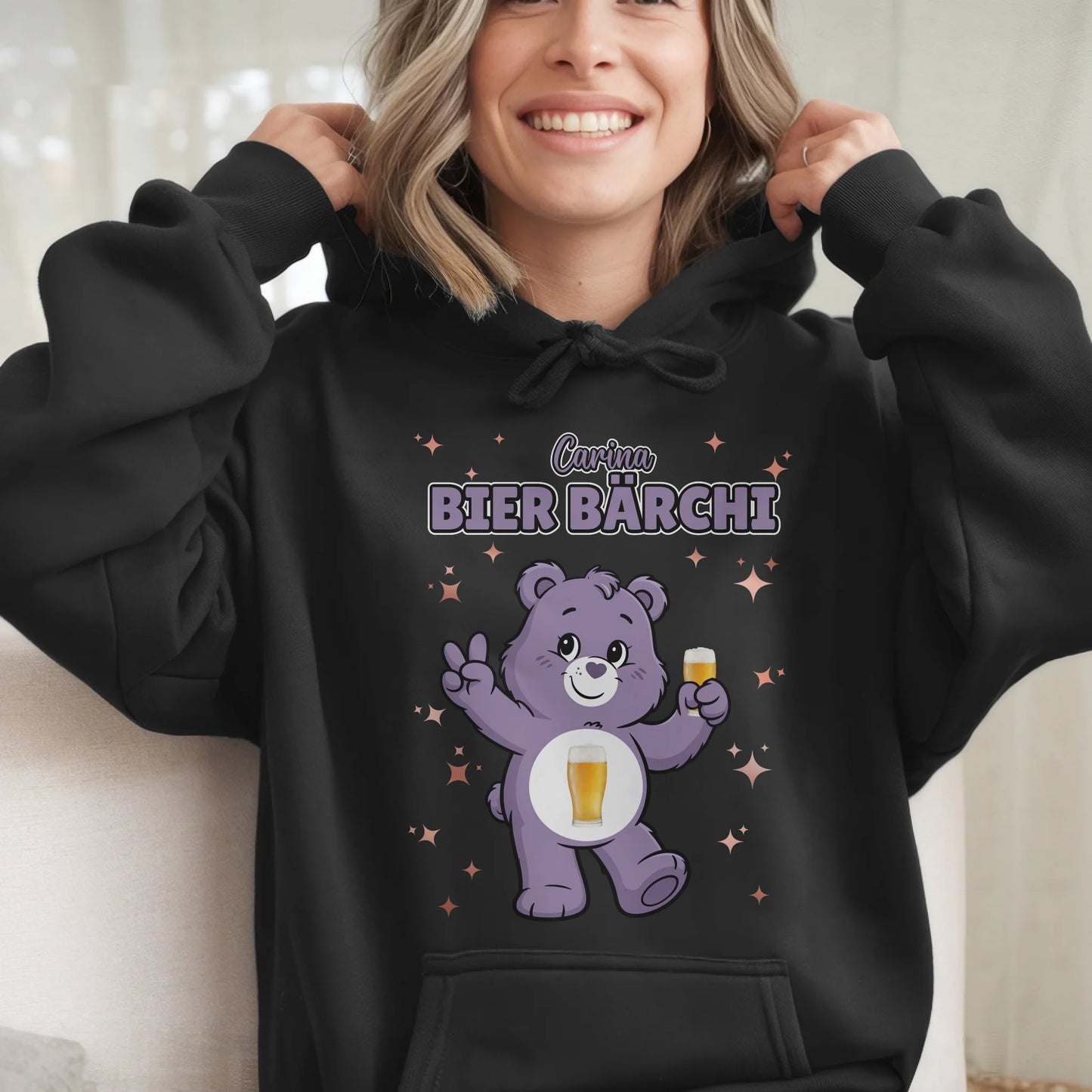 Sauf Bärchi Hoodie Bier Bärchi Saufbärchi Hoodie für Party und JGA 6