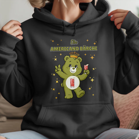 Lustiger Hoodie Saufbärchi Americano Bärchi Sauf Bärchi Hoodie für JGA 1